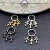 Anillo Colgante de Cuentas que Conserva el Color Joyería Artesanal de Cristal Pulsera Accesorios DIY Cuentas