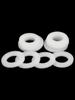 Tornillo de Arandela de Nailon Blanco Engrosado Extra Grande Aislamiento Arandela Plana Plástico Plástico Arandela de Goma M2M2.5M3-20