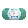 Bola de Nieve Hilo de Algodón Leche de 4 Hebras Muñeca Nube Hilo DIY Tejer a Mano Muñeca Suéter de Bebé Bufanda de Ganchillo Bola de Hilo