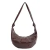 Bolso Informal Sencillo de Moda Estilo Coreano para Mujer 2025 Otoño Bolso Nuevo Gran Capacidad Sencillo para el Trabajo y el Viaje Bolso Cruzado