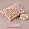 Color cuentas sueltas hechas a mano cuentas acrílicas en cuentas pesando Jin cuentas sueltas cuentas hechas a mano material de cuentas para manualidades DIY