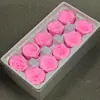 Flor mágica, flor eterna, grado B, 3-4 rosas, 10 flores secas, unicornio, regalo de San Valentín, caja, bolsa.