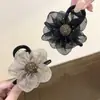 Clip para moño de coleta Girasol de Malla 2025 Clip Elegante Versátil Clip Exquisito