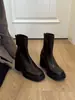 Botines de algodón retro de punta cuadrada para otoño e invierno para mujeres menudas, botines bajos de tacón grueso, de tacón alto, forrados de felpa, botines cortos de moda 2026, botines ajustados para mujer