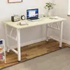 Mesa Dobrável Simples, Mesa para Computador, Escrivaninha de Estudante, Mesa de Escrita, Mesa de Jantar Doméstica para Apartamentos Pequenos, Mesa de Treinamento Econômica
