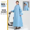 Impermeable para Vehículo Eléctrico, Impermeable de una Pieza con Mangas, Engrosado y Alargado para Protección de Cuerpo Completo Contra la Lluvia