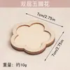 Ímãs de Geladeira Artesanais, Porta-Retratos, Peça de Madeira para Bordado DIY Dai, Acessórios de Bordado, Ímãs de Geladeira Redondos, Acessórios Tie-Dye