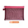 Bolsa de Lápices para Examen Multifunción de Gran Capacidad Transfronteriza Bolsa de Almacenamiento Bolsa de Almacenamiento Portátil para Viaje de Mano Bolsa de Maquillaje de Malla