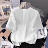 Camiseta para Niños Primavera y Verano Nueva Estampado de Dibujos Animados Niños y Niñas Marca de Moda Camiseta Básica Bebé Cuello Redondo Top Interior