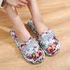 Pantuflas de Tela con Suela de Tela para Parejas Hogar Interior No Dañan el Piso Silenciosas Verano Cuatro Estaciones Primavera, Otoño e Invierno Pantuflas de Suela Suave para Hombres y Mujeres