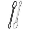 Llave Universal de Doble Cabeza, Llave Autoajustable, Llave de Boca Abierta, Llave Multifuncional de Flor de Ciruelo, Herramienta Manual para Reparación de Automóviles