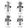 Válvula de Ángulo de Acero Inoxidable Tres Vías Cuatro Vías Una Entrada Dos Salidas Tres Salidas Cuatro Salidas Divisor de Agua Multiusos Interruptor de Calentador de Agua No