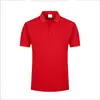 Camisa polo de seda gelada e algodão OEM verão masculina roupa de trabalho personalizada cor sólida manga curta camisa publicitária respirável amigável à pele atacado