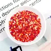 Lantejoulas Coloridas em Formato de Coração 1g Pacote Pequeno Miçangas 3-4mm Decoração para Nail Art Glitter Enchimento DIY Venda Direta da Fábrica Acessórios