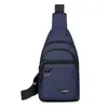 Bolso de pecho transfronterizo para hombre, nuevo estilo, casual de negocios, tela Oxford impermeable, bolso cruzado, gran capacidad, adecuado para viajes al aire libre
