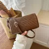 Bolso de hombro tejido para mujer, bolso cruzado, bolso de mano, nuevo modelo 2026, estilo para ir al trabajo, moderno bolso almohada de otoño, versátil
