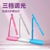 Luminária de mesa dobrável com bateria LED recarregável, ajuste de intensidade por toque, temperatura de cor e proteção para os olhos, ideal para estudantes e estudantes que buscam uma solução completa para leitura.