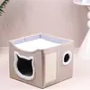 Venta Caliente Transfronteriza Cama para Gato Villa para Gato Universal para Todas las Estaciones Bestseller de Amazon Fuente de Camas para Mascotas Venta al por Mayor en Stock