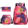 Harry potter harry potter Mochila con Estampado Mochila Escolar para Estudiante Bolso de Hombro Pequeño Estuche para Lápices Set de Tres Piezas