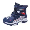 Zapatos de Algodón para Exteriores para Niños Botas de Nieve Invierno Más Terciopelo Más Grueso Cálido Para Niños Esquí al Aire Libre A Prueba de Frío Botas para Niños