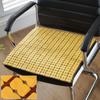Cojín de Verano Cojín de Hielo Cojín para Silla Silla de Oficina Taburete Trasero Transpirable Verano Esterilla de Mahjong Cojín de Asiento de Bambú