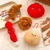 Muñeco de Peluche de Comida de Dibujos Animados Creativo Colgante para Niña Llavero Versátil Colgante para Mochila Muñeco Pequeño Decorativo Venta al por Mayor