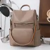 Mochila de mujer transfronteriza 2026 otoño nuevo estilo coreano moda para ir al trabajo y viajar mochila de gran capacidad bolsa para portátil