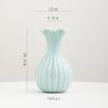 Jarrón de Celadón Nuevo Chinoiserie de Shumen Cerámica Sala de Estar Hidropónico Arreglo Floral Adornos Lujo Accesible Gama Alta Decorativo Florero