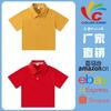 Camisa Polo Lisa de Color para Niños Manga Corta Verano Delgada Niños y Niñas Algodón Puro Holgada Camiseta Deportiva Ropa de Clase para Estudiantes de Primaria
