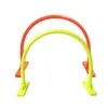 Portería con Forma de Arco de Fútbol Obstáculo de Entrenamiento Marcador Portería Agilidad Tiro Obstáculo Marco de Valla Equipo de Entrenamiento de Habilidades