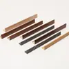 Tablero de Rejilla Material de PVC Tablero de Gran Muralla Material de Decoración de Pared de Fondo Chapa de Madera Mismo Color Tablero de Rejilla de Fibra de Madera de Bambú