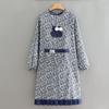 Moda Estilo Coreano Nuevo Algodón Cocina Delantal de Cocina Lindo Resistente al Desgaste Trabajo Catering Especial Mono Manga Larga