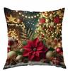 Funda de almohada de dropshipping transfronteriza, funda de cojín de poliéster, funda de almohada decorativa para sofá, simple nórdica, moderna, vacaciones de Navidad