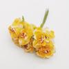 DIY simulação material acessórios para flores chapéu de palha guirlanda de casamento artesanato material feito à mão um monte de 6 pano macio atacado