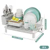 Escurridor de Platos de Cocina, Escurridor Multifuncional para Fregadero y Palillos, Escurridor Multifuncional de Encimera para el Hogar, Escurridor de Bowl con Filtro de Agua