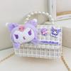 Bolsas Infantis, Bolsas Transversais Fofas para Meninas, Bolsas de Ombro Fashion e Estilosas Kuromi Princesa para Menininha