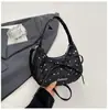 Bolsa de Ombro Transversal Nova Moda Verão 2026 Laço Estrela Lantejou Nicho Estilo Coreano Simples