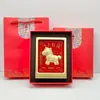 Regalos populares con temática de caballitos, adornos de escritorio, artículos decorativos pequeños, regalos culturales y creativos únicos, regalos dorados, regalos de cumpleaños