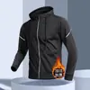 Camiseta térmica de manga larga para hombre, secado rápido, ajuste ceñido, para deportes, running, fitness, ropa interior, traje de entrenamiento, otoño e invierno, cálido, escalada