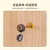 Producción y procesamiento personalizado transfronterizo de pared para gatos de tablero perforado, estructura de escalada para gatos de madera maciza, nido para gatos sin taladro montado en la pared, estante para gatos integrado