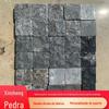 Pedra Ferradura, Pedra Gergelim Preto, Pedras Quadradas Pequenas para Praças e Ruas de Passeio, Pedras de Passagem Externas, Peças de Pedra de Três a Cinco Peças, Pedra Xinsheng