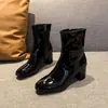 Nueva colección de invierno 2026: botines de piel suave, botas rosas ajustadas, versátiles tanto para interior como para exterior, tallas 35-42, tallas grandes, botines para mujer