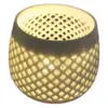 Artesanía de cerámica transfronteriza taza hueca de electrochapado blanco puro taza para velas variedad de quemador de incienso