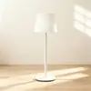 Lámpara de mesa ambiental RGB exclusiva transfronteriza, estilo nórdico, batería incorporada, recargable, colorida, controlada por control remoto, para decoración de mesa de restaurante