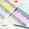 Cadernos Quadriculados para Alunos do Ensino Fundamental, Cadernos de Lição de Casa Infantis com Desenhos Animados Fofos, Cadernos de Pinyin, Chinês e Matemática, Material de Papelaria Venda por Atacado