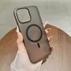 Adecuado para funda de teléfono magnética para iPhone 17 Pro Max, cubierta protectora de PP ultrafina, mate, refrigerante, no amarillea para Apple 16