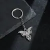 Nuevo llavero accesorio colgante estilo nudo celta de comercio exterior con patrón de mariposa, accesorio que no se decolora para bolsos y regalos