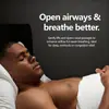 Ventilação Adesivo Nasal Elástico Vendas Diretas do Fabricante Adesivo Nasal Alívio Físico Transfronteiriço de Congestão Nasal, Ronco, Respiração Bucal, Expansão da Entrada de Ar