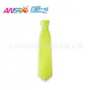 Corbata fluorescente dorada rosa de 43 cm material ecológico plástico accesorios para fiesta de vacaciones carnaval disfraz venta directa de fábrica de corbatas