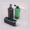 Botella cuadrada con tapa abatible 300ml, botella de aditivo para cebo, botella de champú 300ml, botella cuadrada con tapa abatible, botella de recarga de gel de ducha